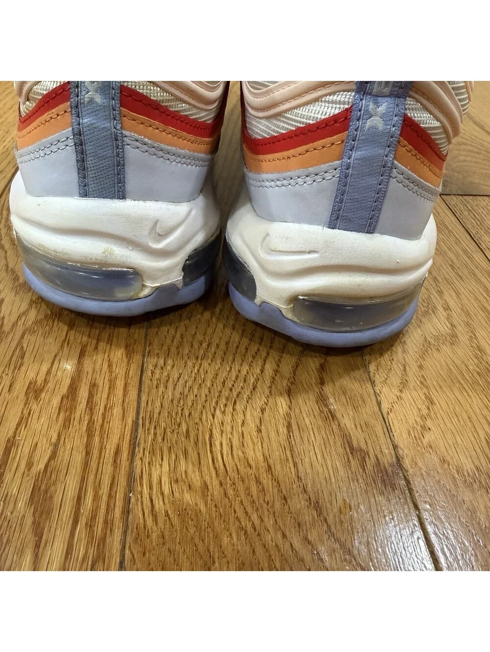 Size US Men’s 11.5 Nike Air Max 97 Football Grey Light Thistle ( Look Every Pic)